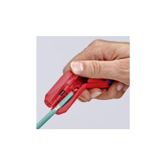 KNIPEX ErgoStrip Stripping Tool - Precision and Comfort for Effortless Wire Stripping (4003773079927)